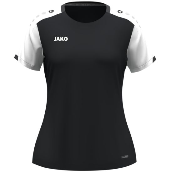 Afbeeldingen van T-Shirt Dynamic damesmaten zwart/wit/antraciet